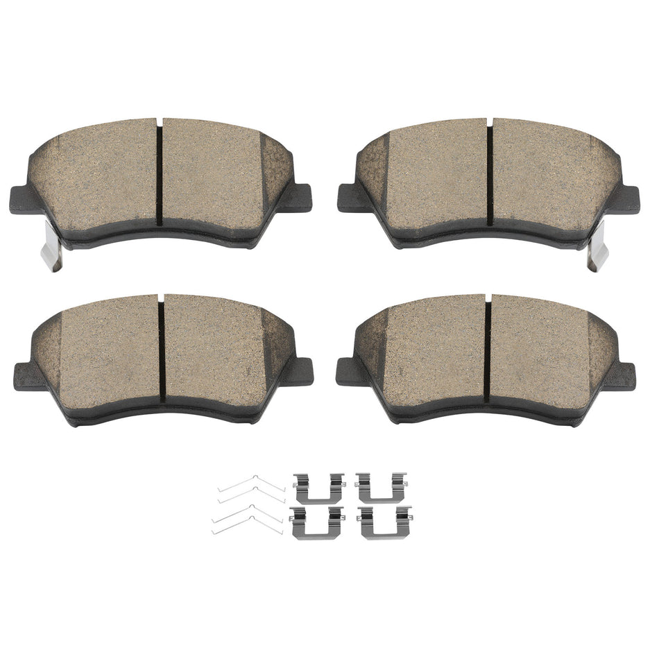 2017-2020 For Hyundai For Ioniq For Elantra For Kia Niro Front Ceramic Brake Pad
