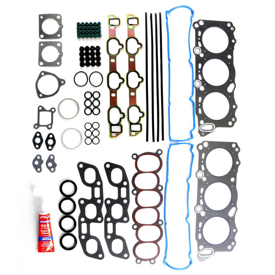 90-95 FOR Nissan 300ZX 3.0L 24v DOHC VG30DE VG30DETT Cylinder Head Gasket Set
