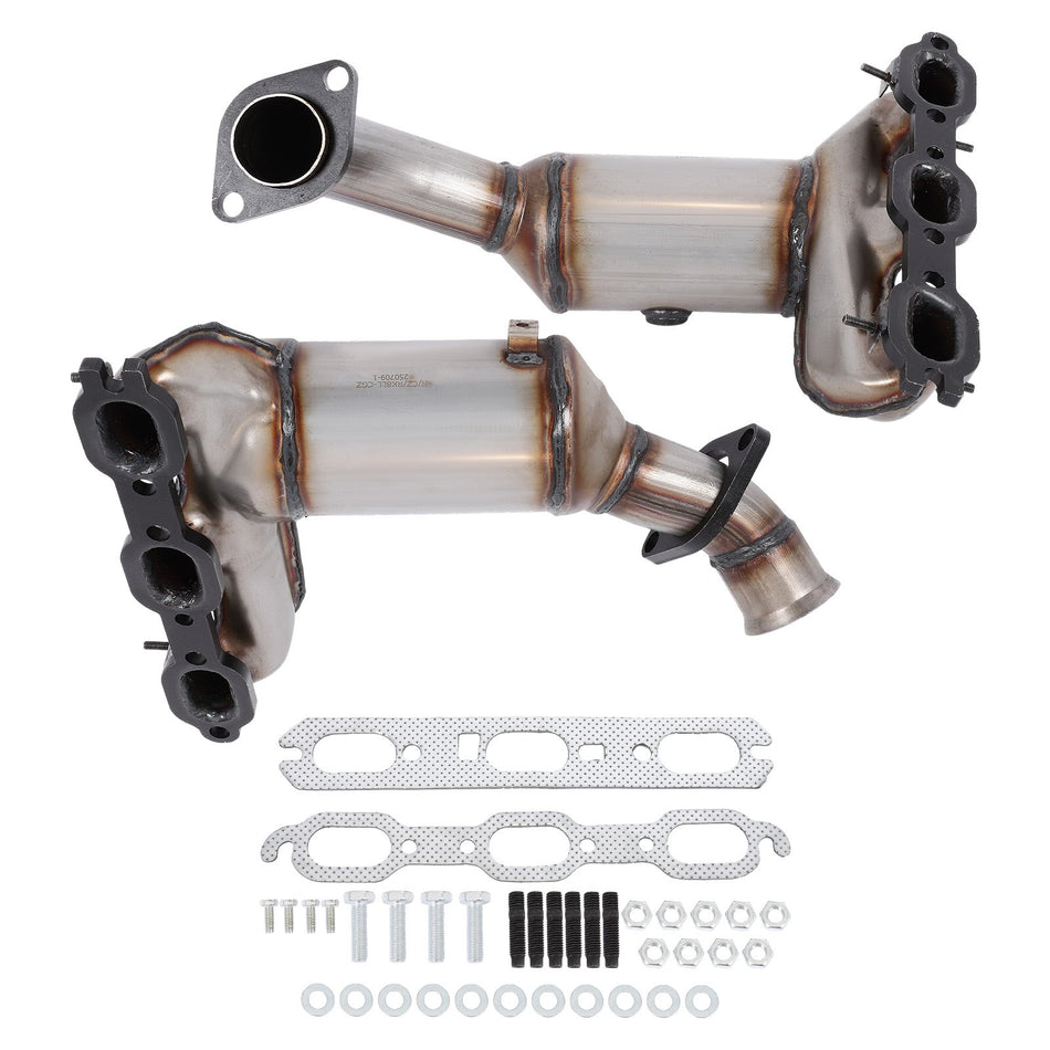 Catalytic Converter EPA Kit For Chrysler Sebring 2007 2008 2009 2010 V6 3.5L 2pc