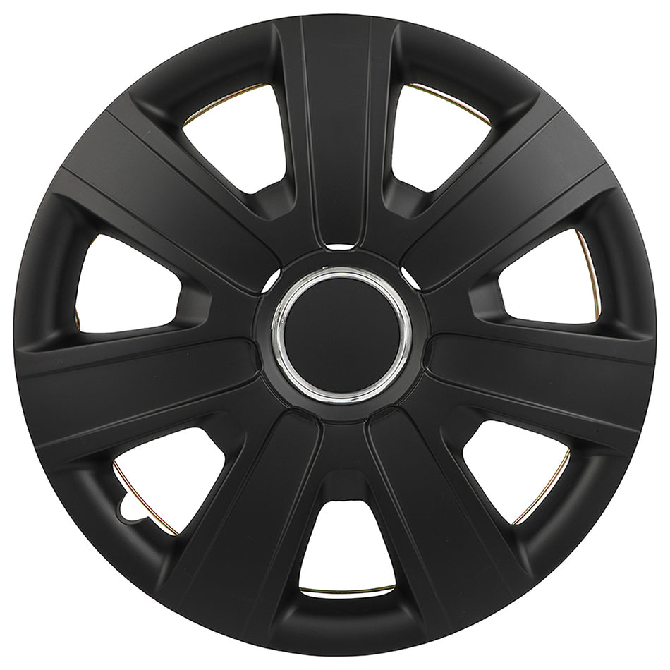 4X Wheel Hub Caps Covers Snap On Rim Covers For R14 Tire & Steel Rim 14 inch x 4 inch