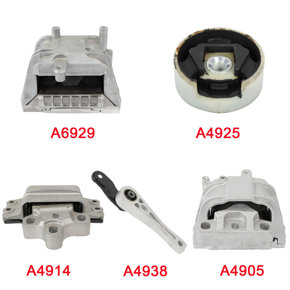 Engine Motor Mount For Audi TT Quattro 08-2009 V6 3.2L 9405 9920 9260 9262 9817