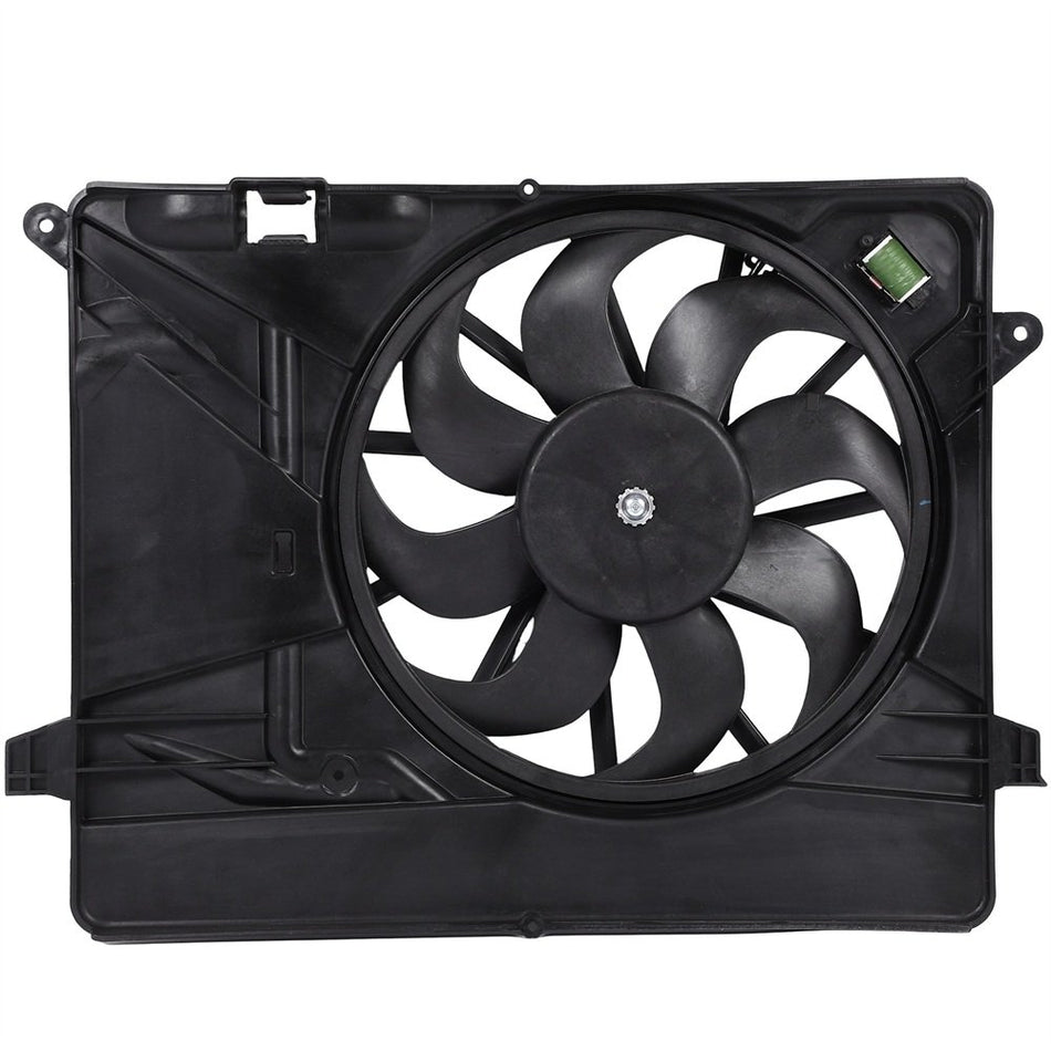 Electric Radiator Fan Assembly Fits 14-21 Buick Encore 2015-2021 Chevrolet Trax