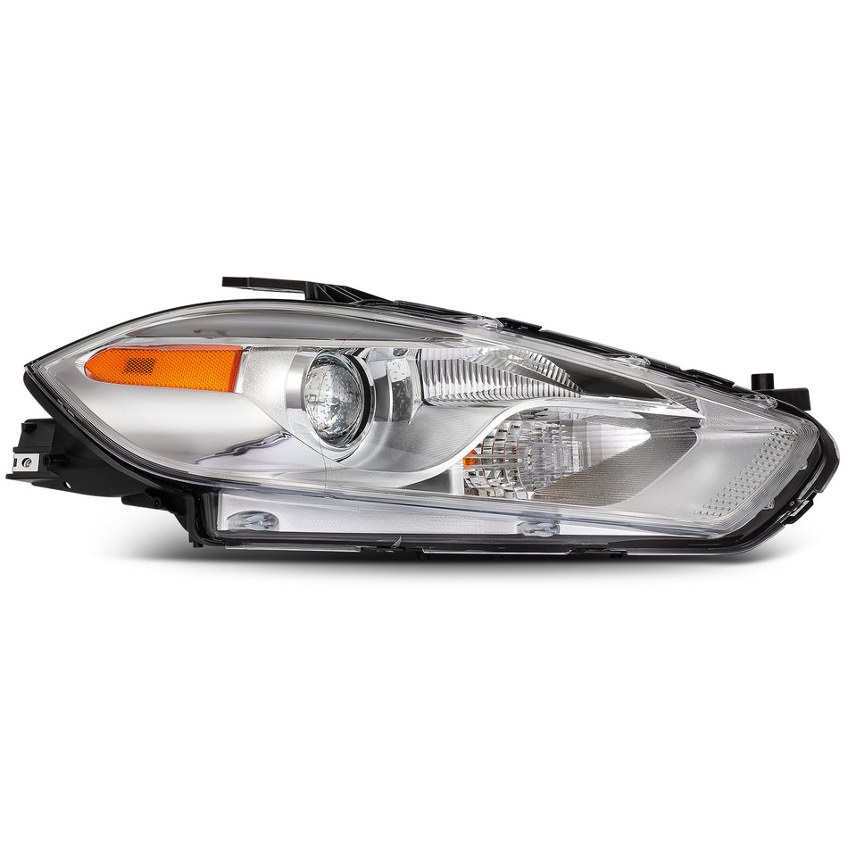 For 2013-2016 Dodge Dart Projector Headlight Assembly Set Right Side Chrome