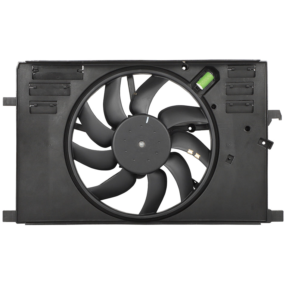 Electric Radiator Fan Assembly Fits 2016-2018 Fiat 500X 2015-2018 Jeep Renegade