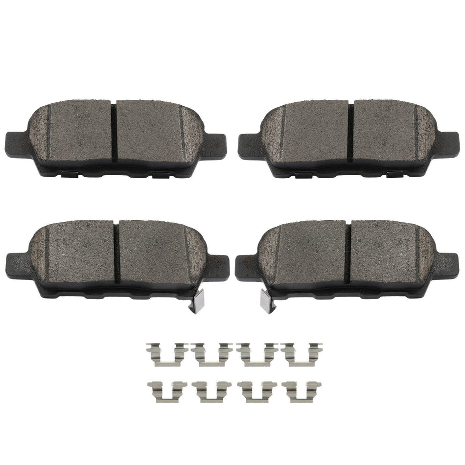 For Nissan Altima Sentra Rogue Select For Infiniti G37 V6 Rear Ceramic Brake Pad