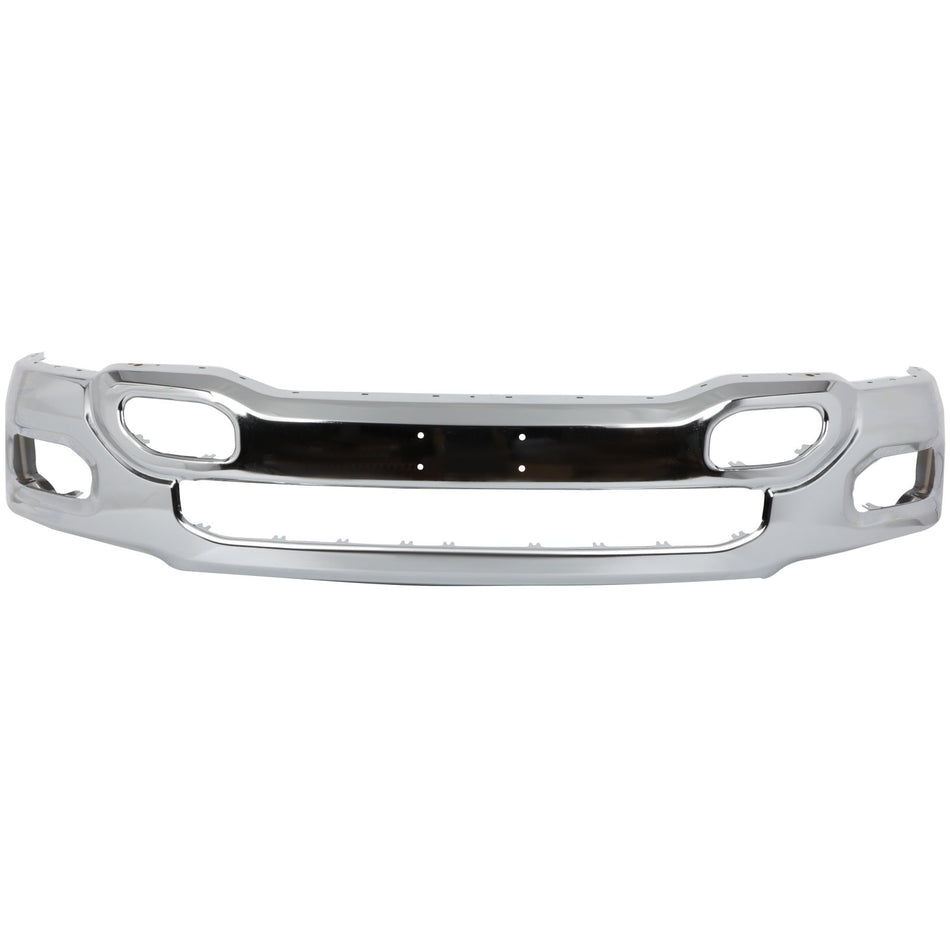 Front Bumper Face Bar Chrome Fit 2019 2020 2021 2022 2023 Ram 1500 Pickup