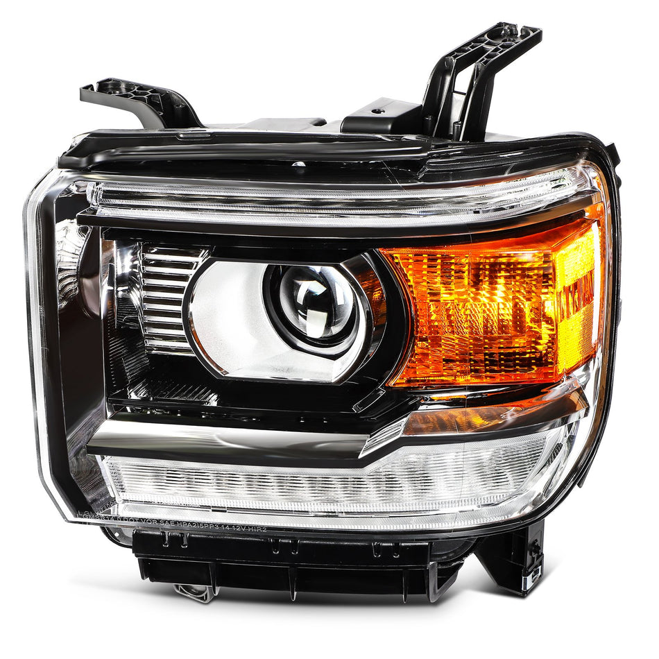 For 2014-2019 GMC Sierra 1500 2500HD 3500HD Headlight Assembly Left Drive Side