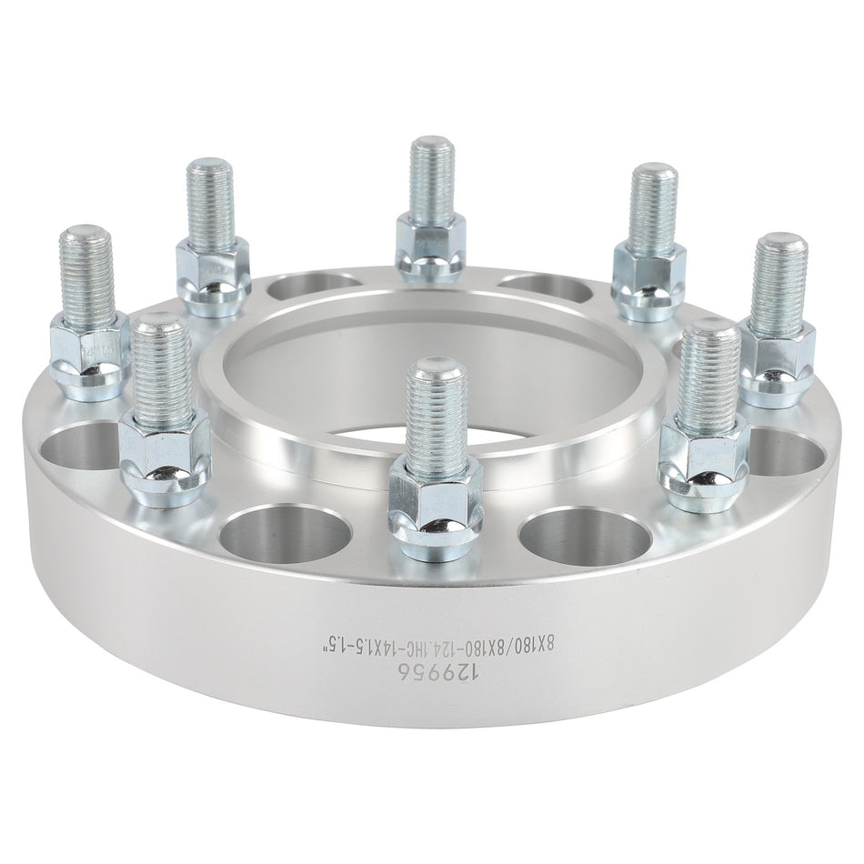 2X 1.5inch 8x180 Hubcentirc Wheel Spacers 14x1.5 For Chevy Silverado Sierra 2500 HD