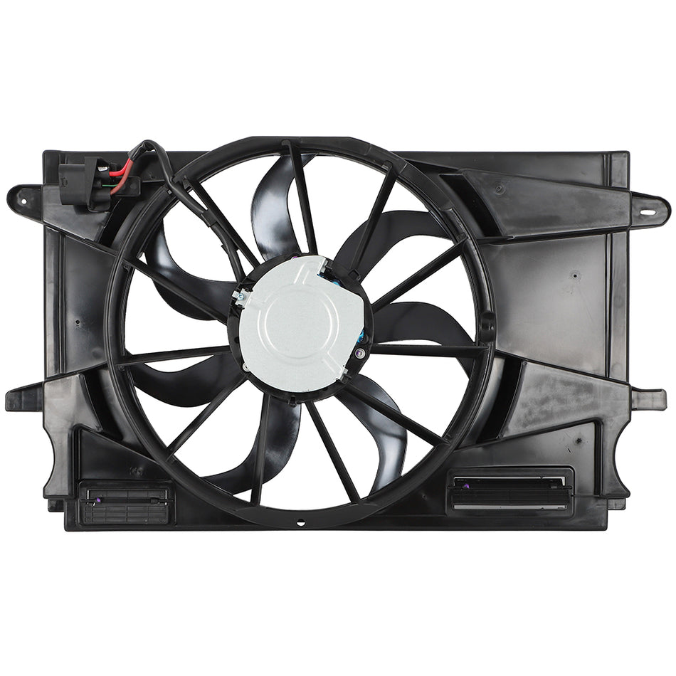 Electric Radiator Fan Assembly Fits 2017 2018 2019 Chevrolet Cruze for GM3115310