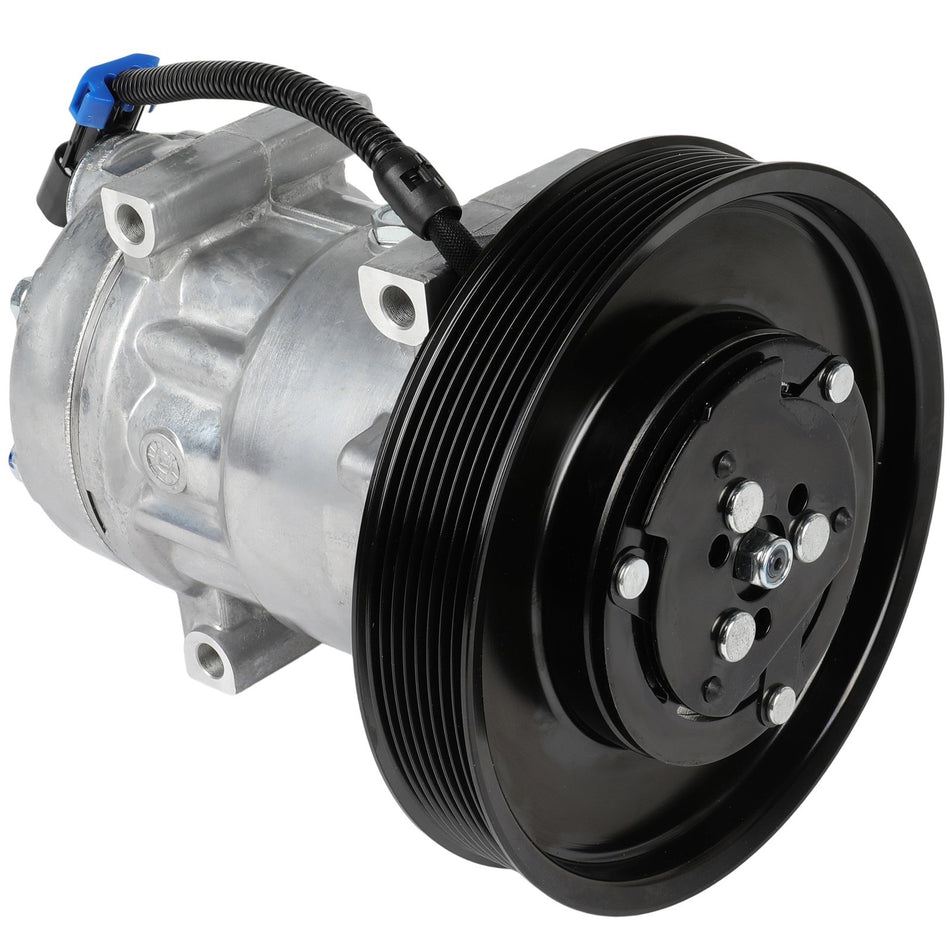 AC A/C Compressor with 8-Groove Pulley for Mack LEU MRU 10.8L Volvo VHD 12.8L