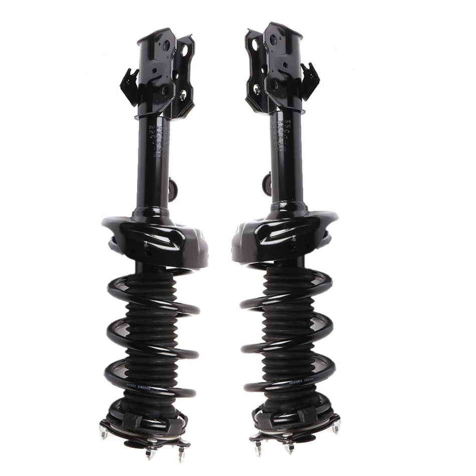 For 2007-2012 Acura RDX Front Pair Complete Struts Shock Coil Spring Assembly Left Right