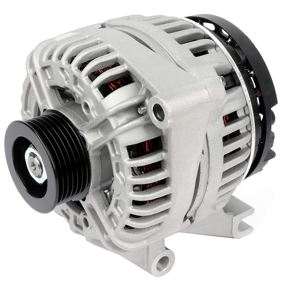 135 Amp Car Alternator for 2006-2011 Chevrolet Impala 3.9L, 12V (ABO0241)