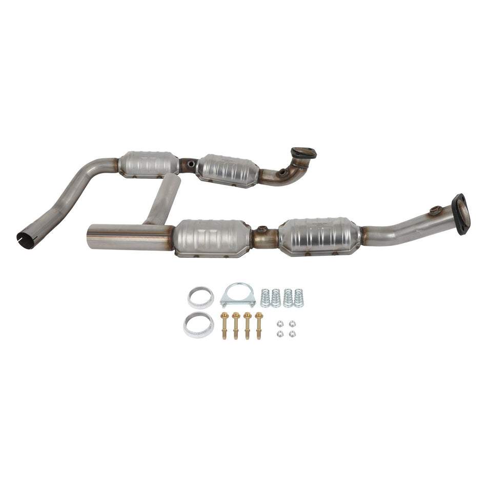 Y Pipe Catalytic Converter for Ford E-150 E-250 E-350 5.4L 2005 2006 2007 2008