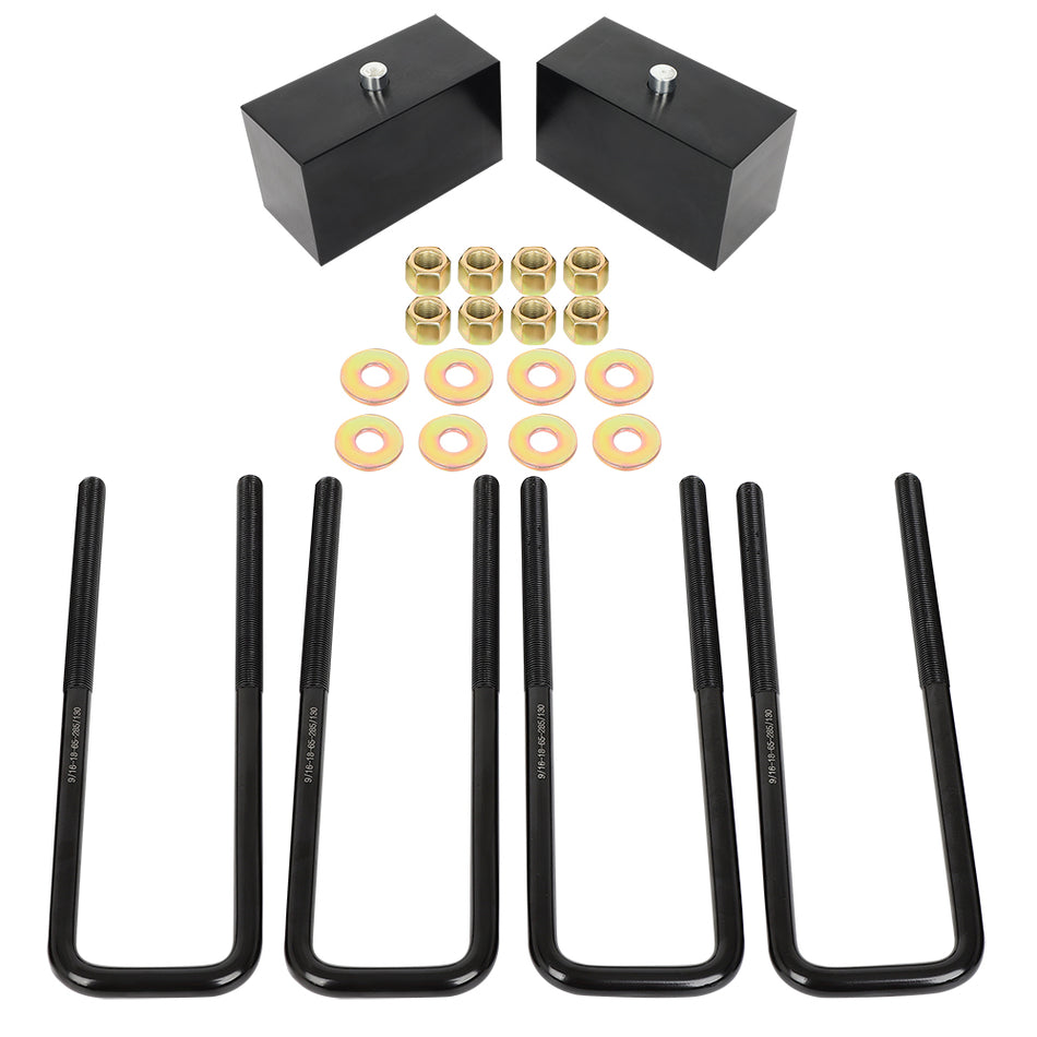 3inch Rear Leveling Lift Kit For 01-10 Chevy Silverado Sierra 1500 2500 HD 2WD 4WD