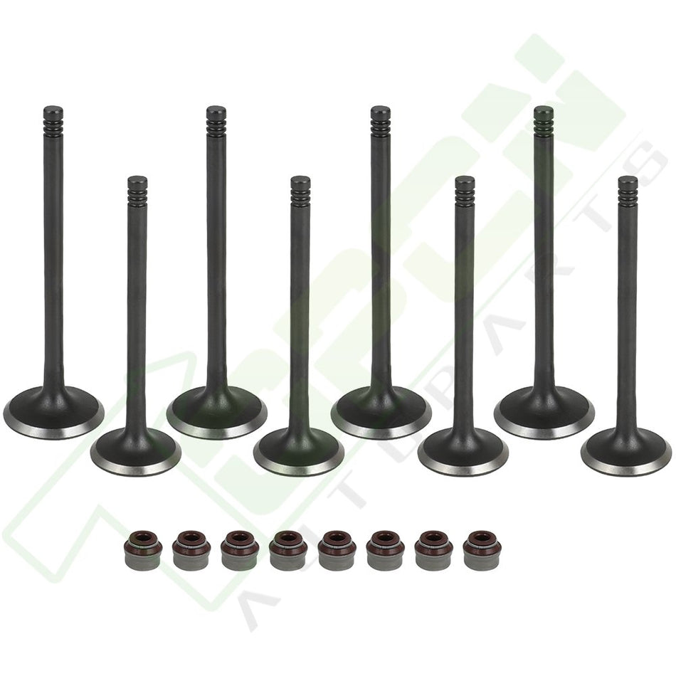 Engine Intake Exhaust Valve Kit Valve Stem Seal Fits 1998-2003 Isuzu Rodeo 2.2L