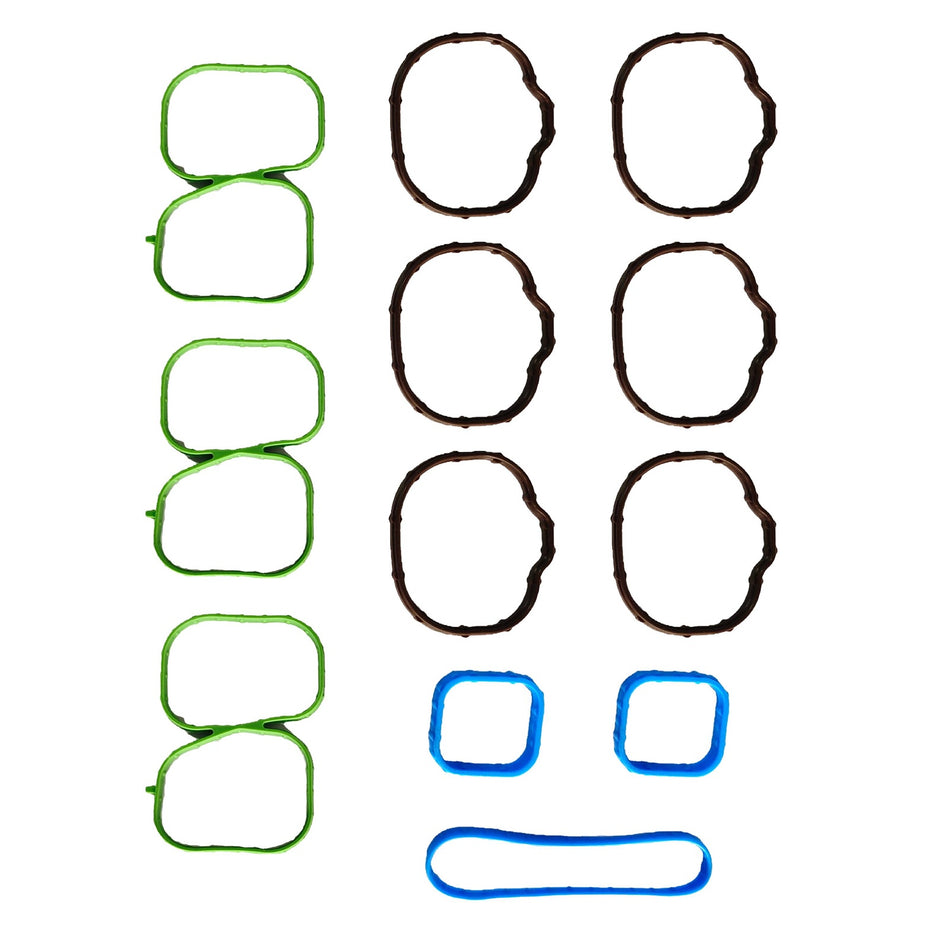 Lower and Upper Engine Intake Manifold Gasket Set For Ford F-150 Lincoln MKZ MKT