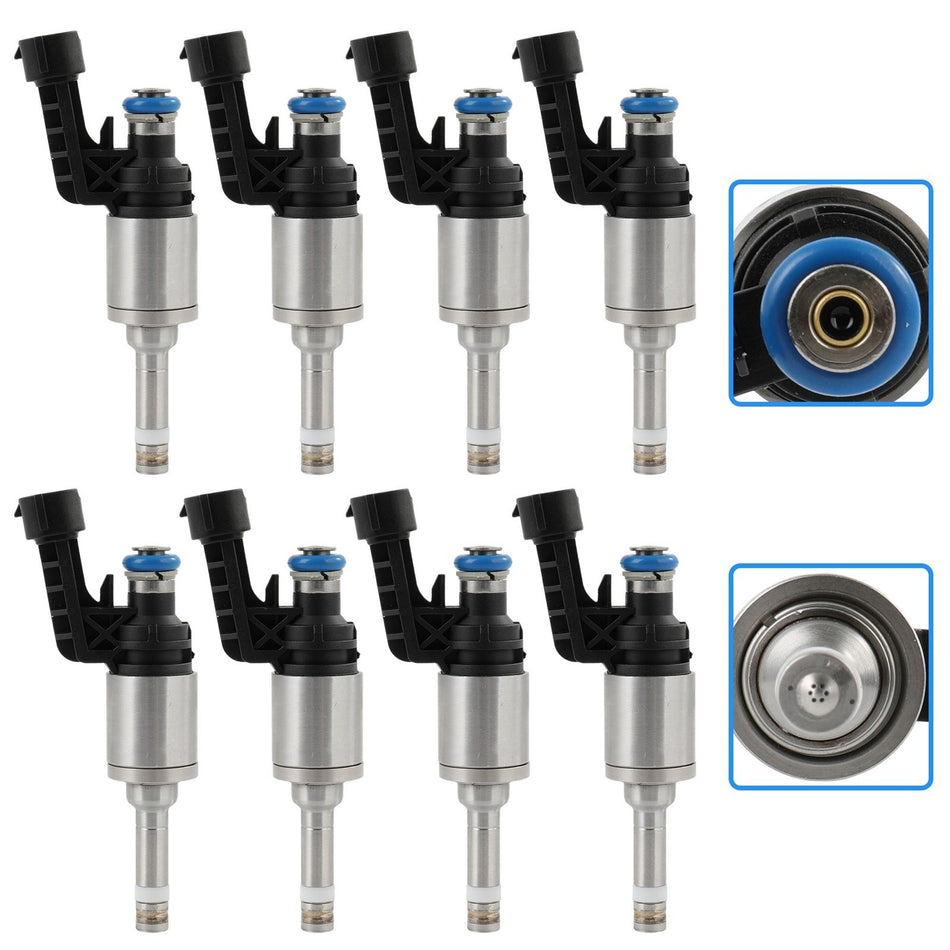 8pcs Fuel Injectors Fit INFINITI QX80 5.6L 2016-2022 16600EZ30B