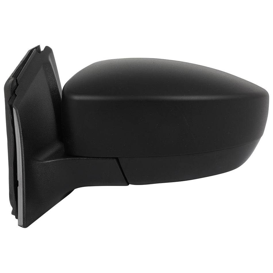 Side Mirrors Driver Left Side Mirror Black For 2012-2014 Ford Focus S Textured