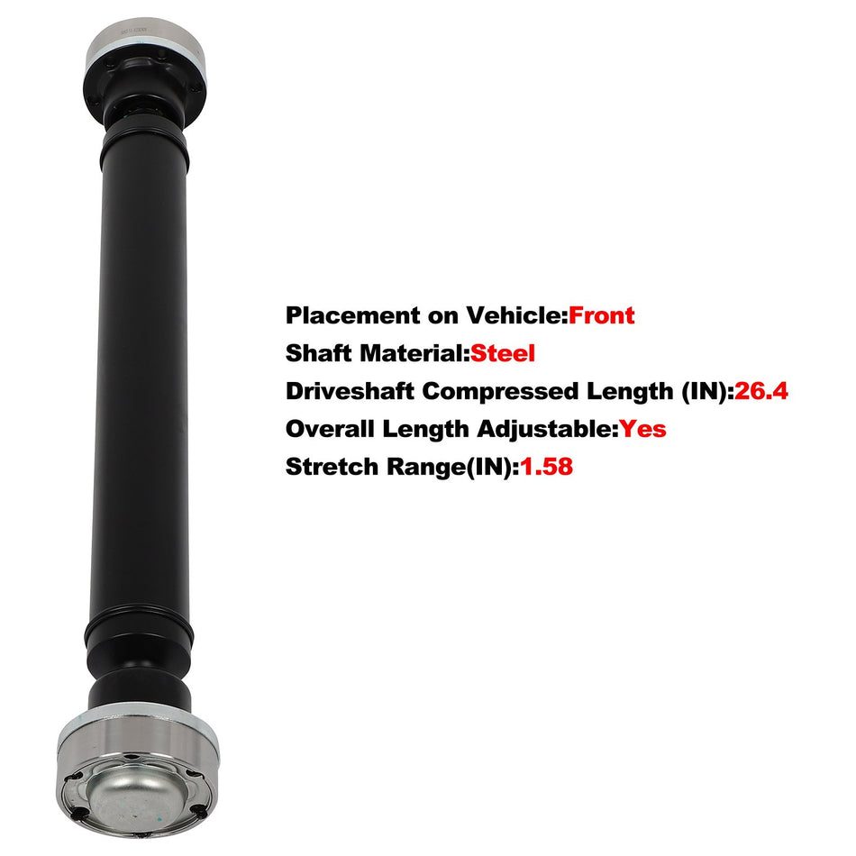 Drive Shaft for Dodge Durango 2011-2020 Front 65-3003 653003 52853641AC