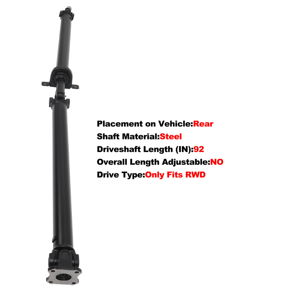 Drive Shaft Assembly Fits Ford F-150 2006-2007-2008 V8 4.2L/4.6L Rear 8L3Z4R602E