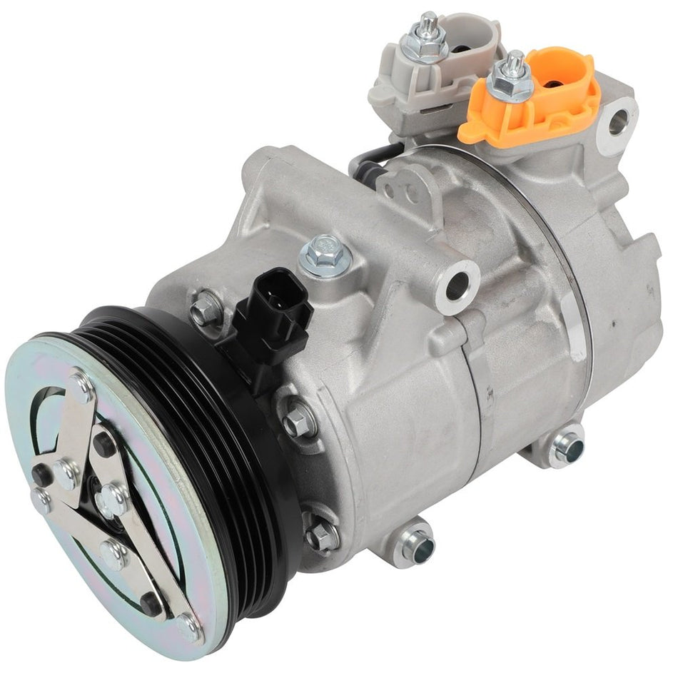 A/C Compressor with 4-Groove Pulley for Ford EcoSport 2018 2019 2020-2022 2.0L