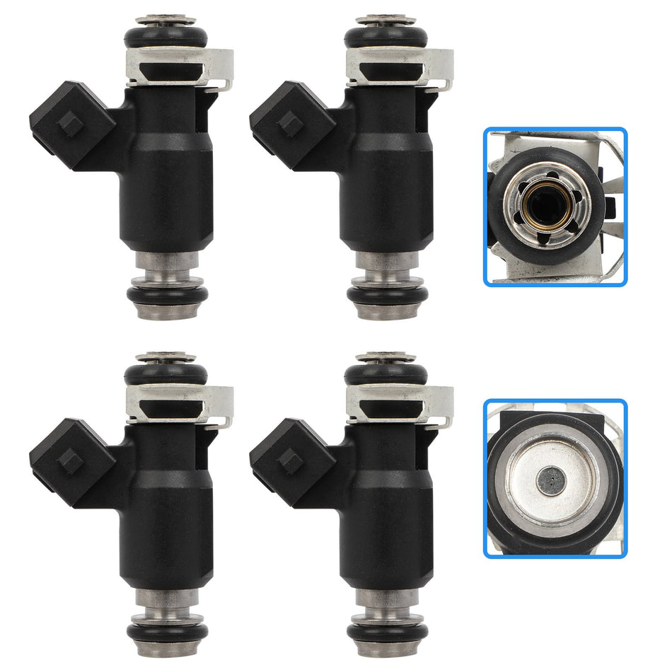 4pcs Fuel Injectors Fits Mercury Mariner 2002-2006 L4 2.3L Outboard