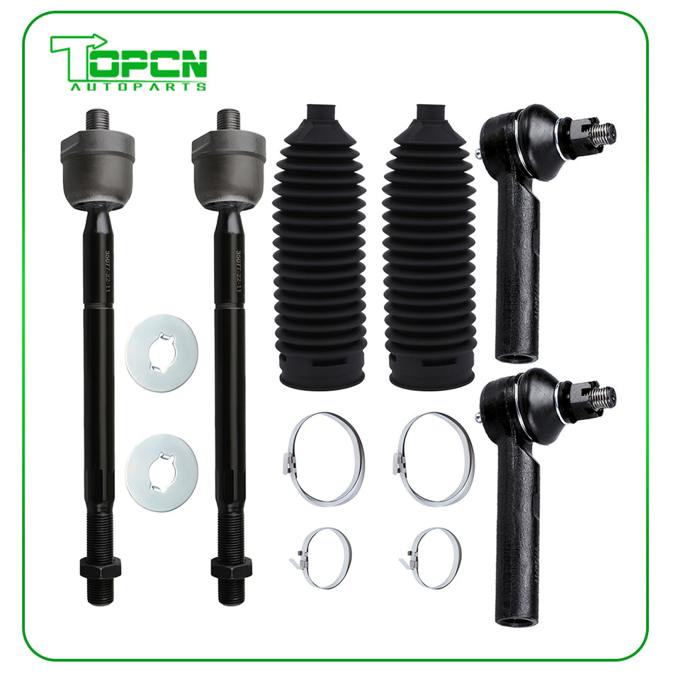 Front Tie Rod End Rack and Pinion Bellow For 2005-2015 TOYOTA TACOMA 4WD 2WD