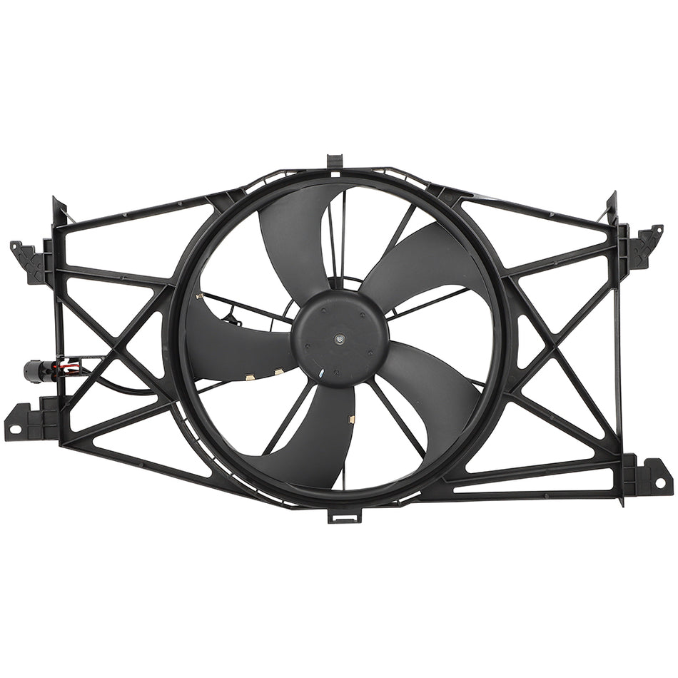 Electric Radiator Fan Assembly Fits 2019-2024 Ram 2500 2019-2023 2024 Ram 3500