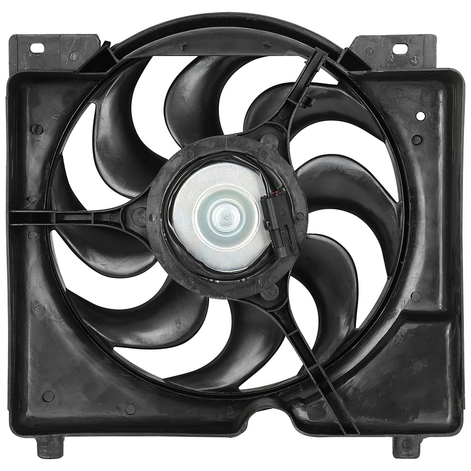 Engine Radiator Cooling Fan Assembly For 1995-1996 Jeep Cherokee Driver Side