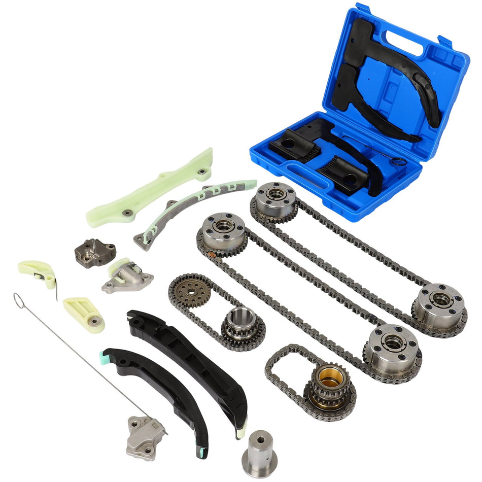 Timing Chain VVT Gear & Tool Kit For 11-15 Chrysler Dodge Ram 3.6L V6 Pentastar