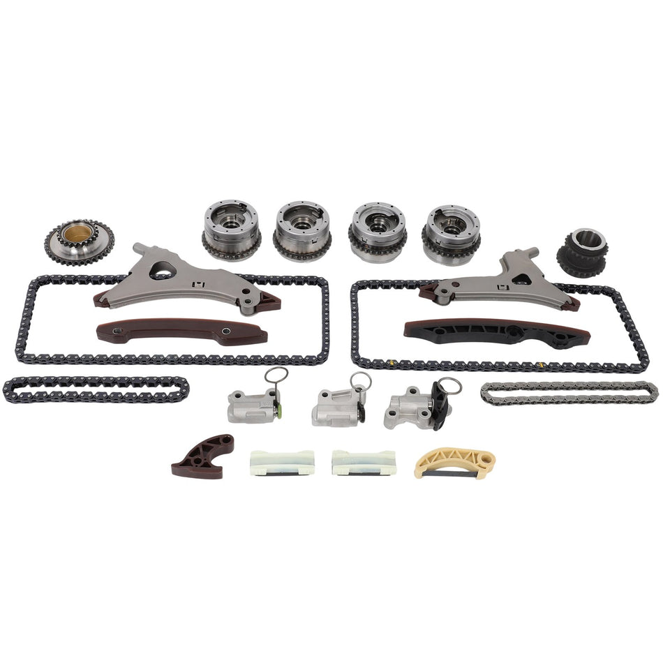 Camshaft Adjuster Timing Chain Kit for Mercedes ML350 C300 E350 3.0L 3.5L M276