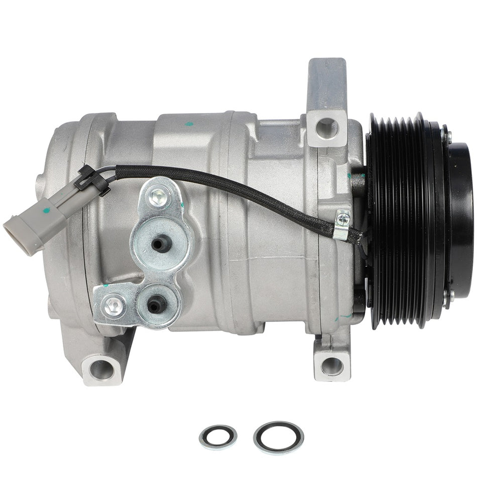 AC A/C Compressor and Clutch For 2010-2014 Chevrolet Express 1500 2500 3500 4500