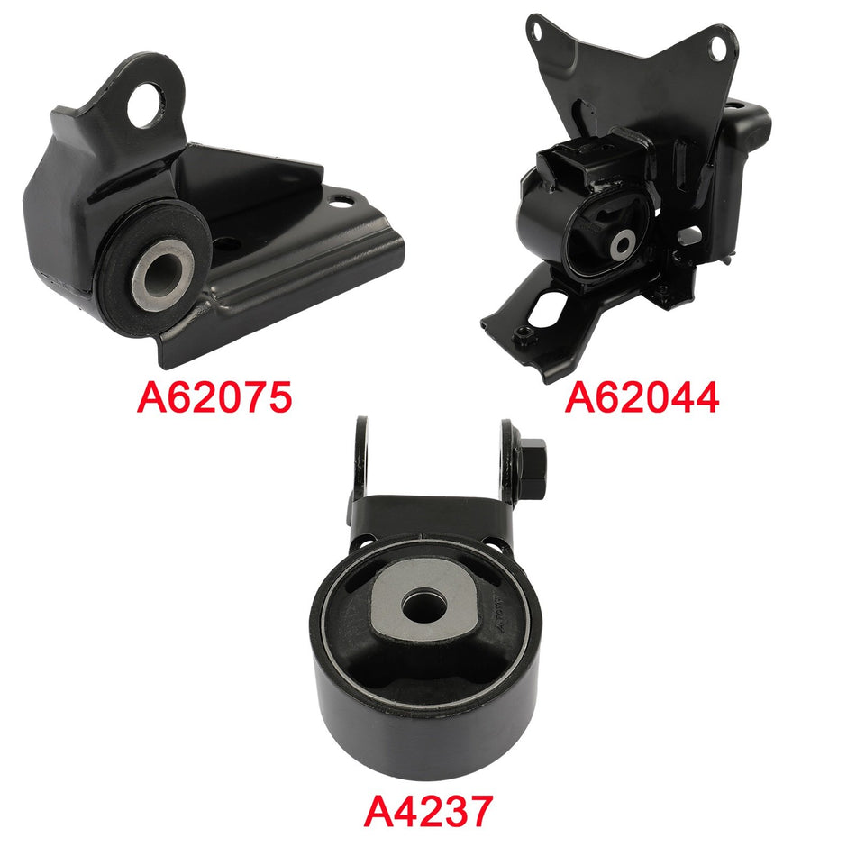 3x Engine Motor & Transmission Mount for Scion xD 2008-2014 L4 1.8L Automatic