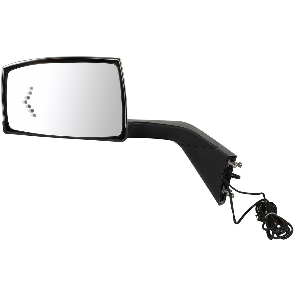 Chrome Hood Mirror Signal Light Driver Side For Volvo 2004-2017 VNL Trucks