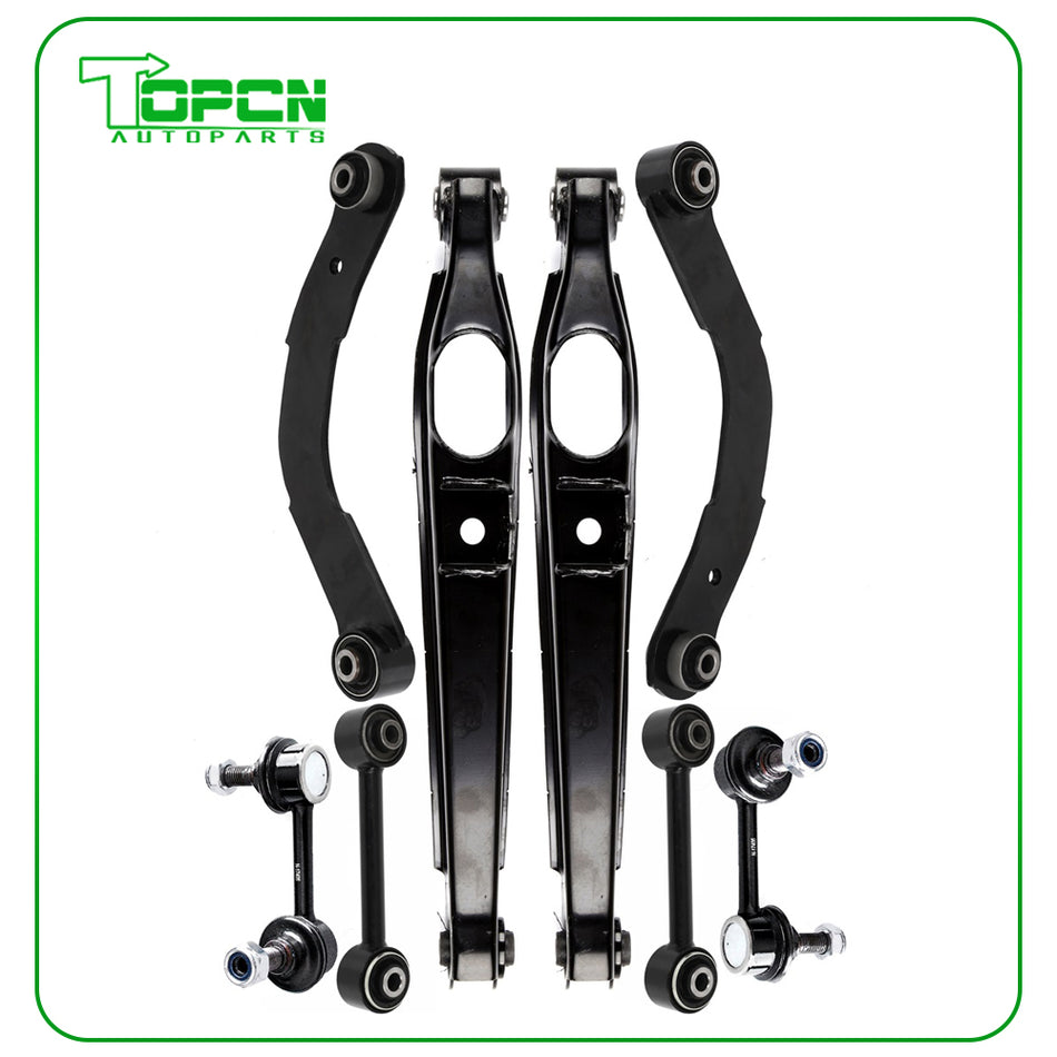 8x Rear Lower Control Arm Lateral Link Sway Bar For 2007 2008 2009 Dodge Caliber