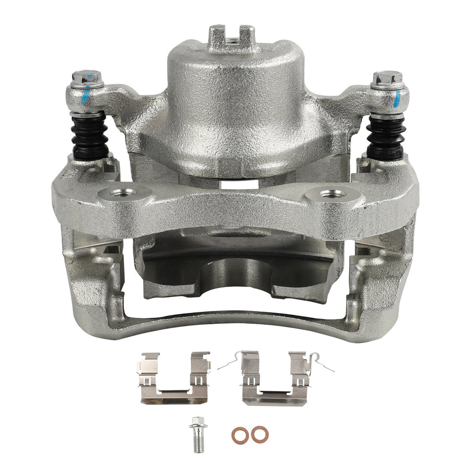 1x Front Left Side Brake Calipers w/ Bracket For 2009-2012 2013 2014 NISSAN CUBE