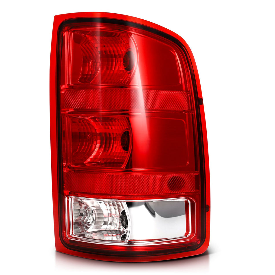 Fits 2007-2014 GMC Sierra 1500 2500 3500HD Pickup Rear Tail Lights Assembly Pair