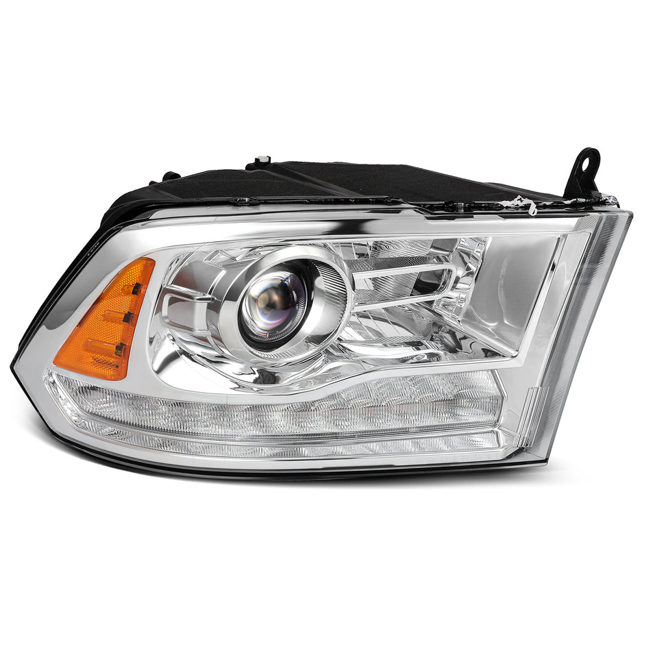 For 2016 2017 2018 Ram 1500 2500 3500 Chrome Headlight Assembly Set Right Side
