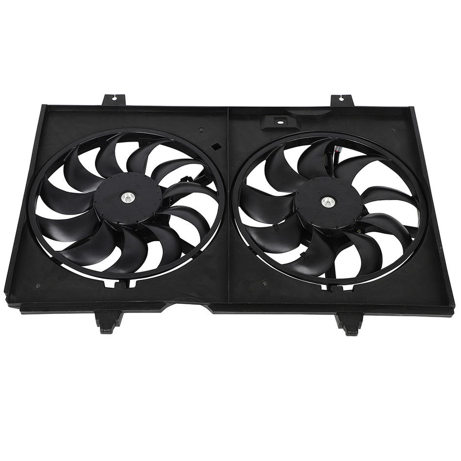 Electric Radiator Condenser Fan Assembly Fits 2013 2014 2015 16-21 Nissan NV200