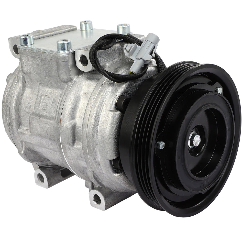 AC A/C Compressor w/Clutch For Toyota T100 1995-1998 Tundra 2000-2004 V6 3.4L