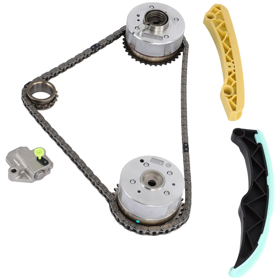 Timing Chain Kitwithpair VVT Gear for Hyundai Accent Kia Soul 1.6L G4FC G4FA 12-17