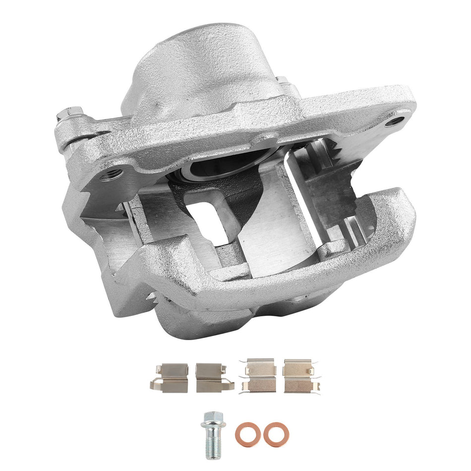 1x Front Left Disc Brake Caliper w/ Bracket For 2001-2004 2005 Toyota RAV4