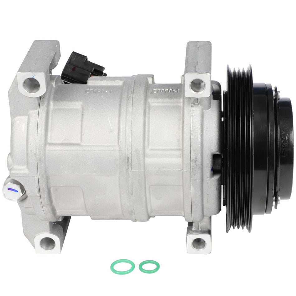 A/C AC Compressor with Clutch New For Cadillac CTS 6.0L 2006-2007 6.2L 2009-2015