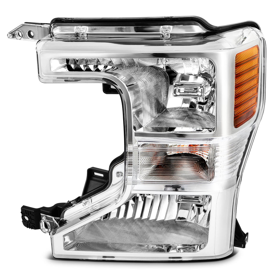 Fits 2020-2022 Ford F250 F350 Super Duty Headlight Assembly Set Left Driver Side