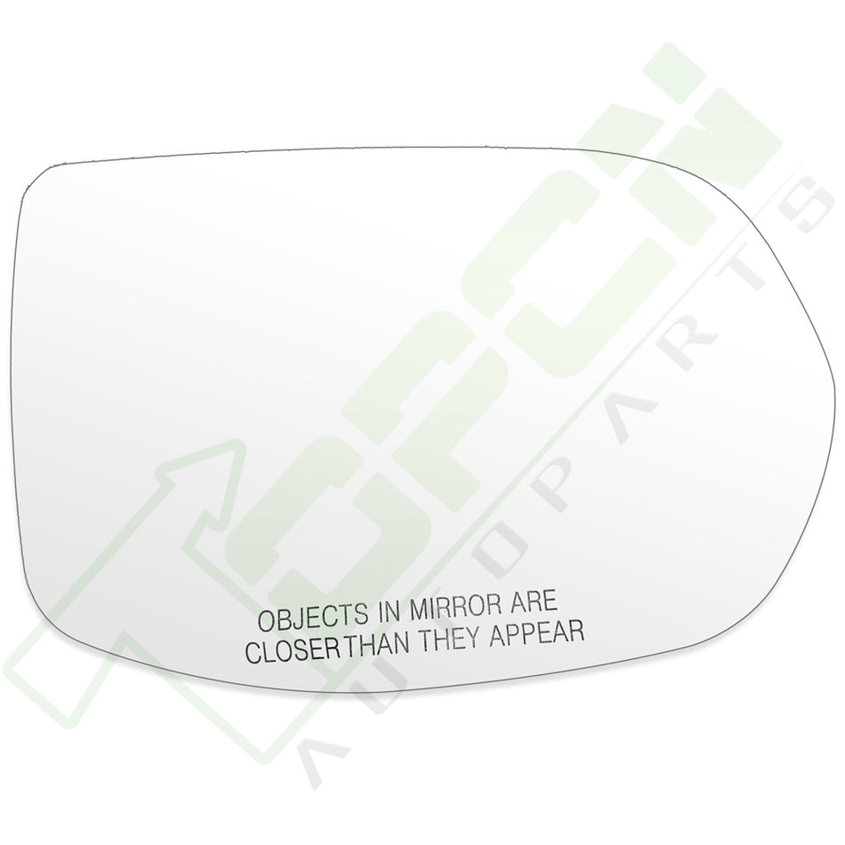 Non-Heated Door View Mirror Glass For 2012-14 HONDA CR-V w/Plate Right RH Side