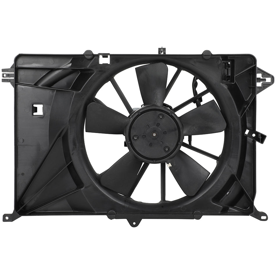 Electric Radiator Cooling Fan Assembly Fits 2017-2019 2020 2021 JEEP COMPASS