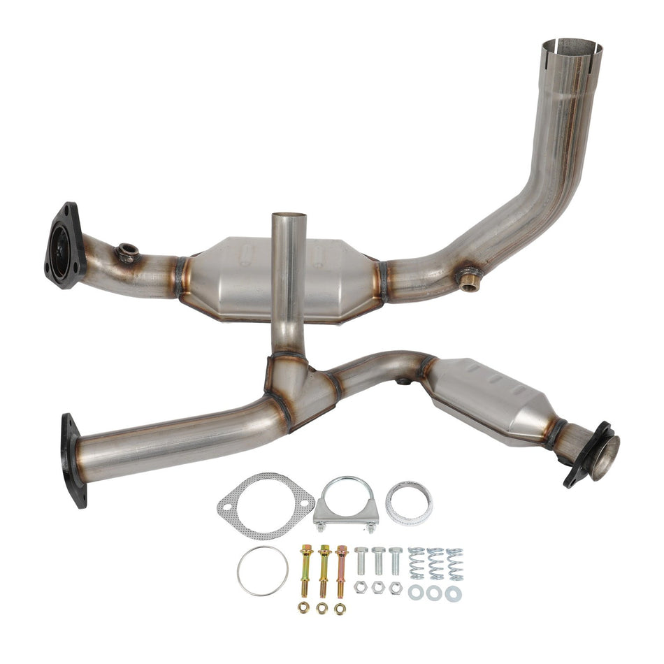 For 07-08 Chevy Silverado 1500 4.3/4.8/5.3/6.0L Y Pipe Catalytic Converter EPA