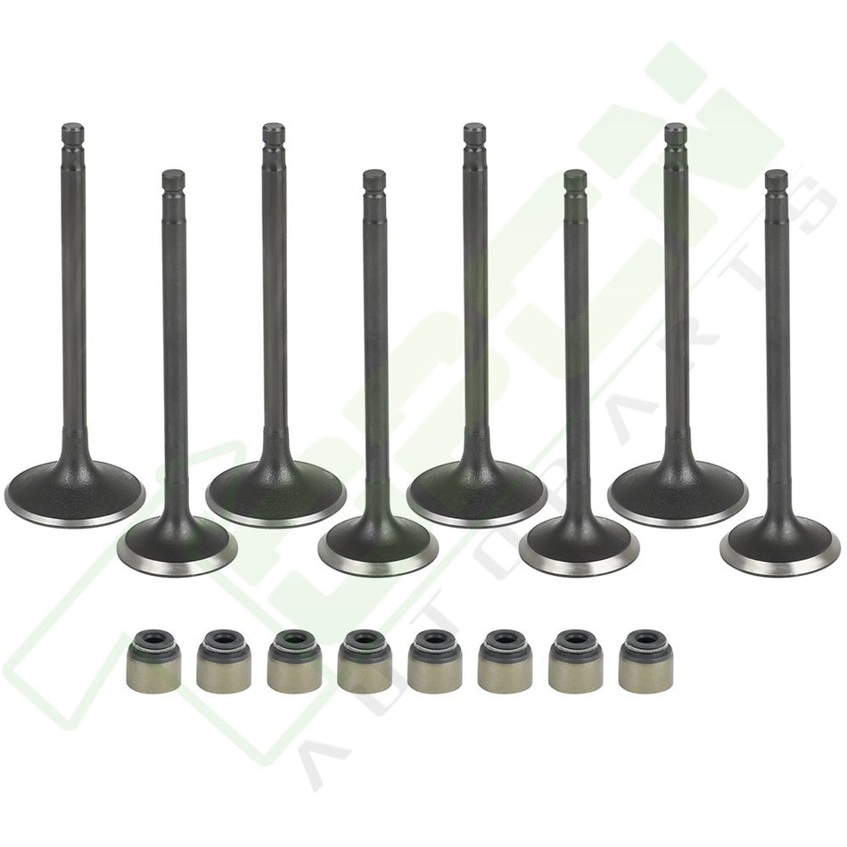 Engine Intake Exhaust Valves & Valve Stem Seals 09-12 Fits Suzuki Equator 2.5L