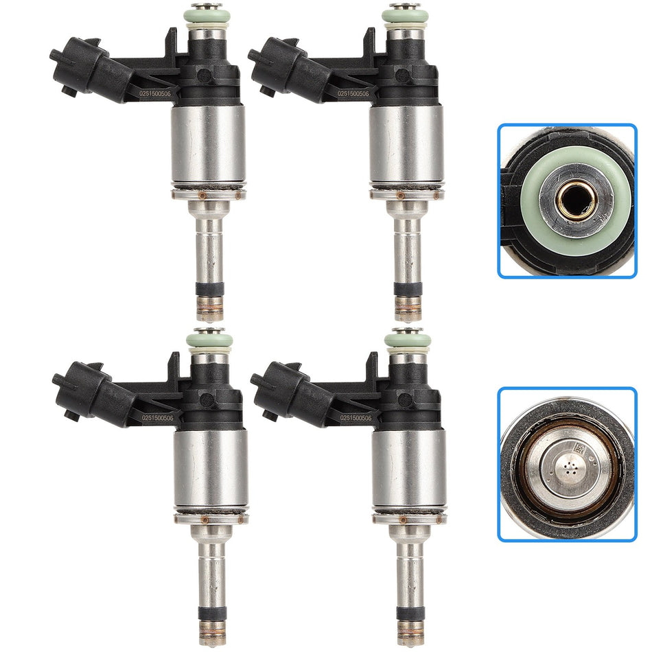4x Fuel Injectors For Ford Explorer 2.3L 2016-19 Ford Mustang 2.3L EJ7Z9F593A