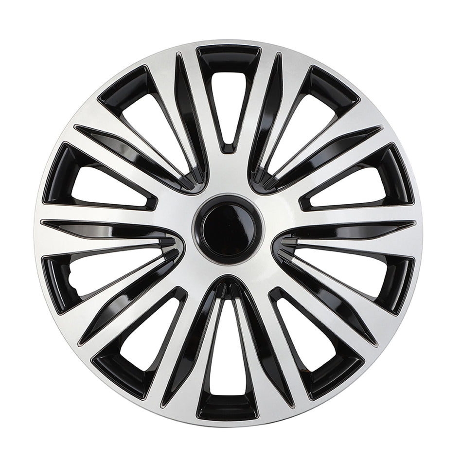 4 pcs R17 Snap On Hub Caps Wheel Covers With Retainer Ring For Full Rim Protect